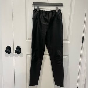 ALLSAINTS real leather Cora leggings